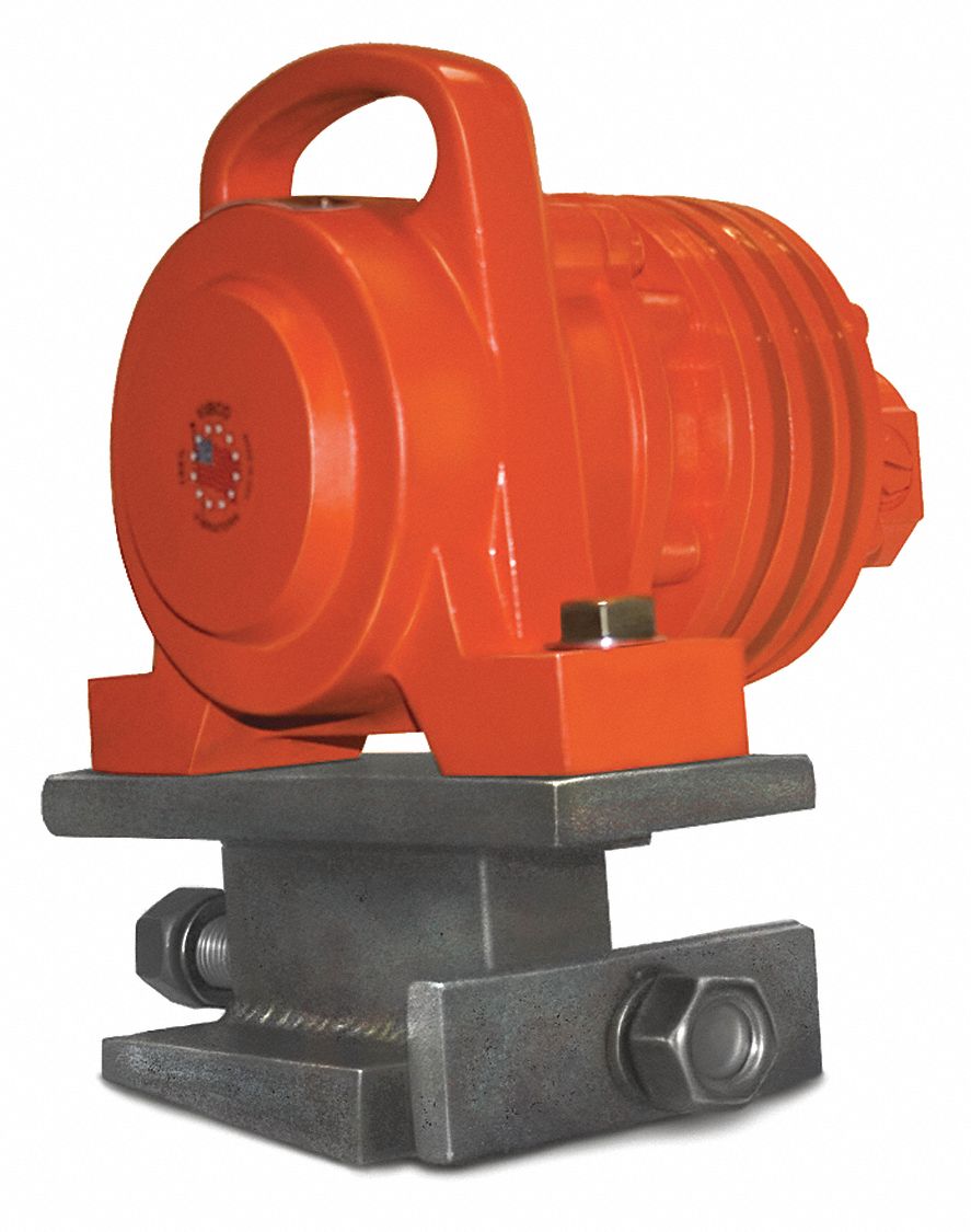 Pneumatic Vibrator: PFW, 1, 500 lbf Max Force, 3, 500 vpm Max Vibration Speed, 21 cfm @ 80 psi