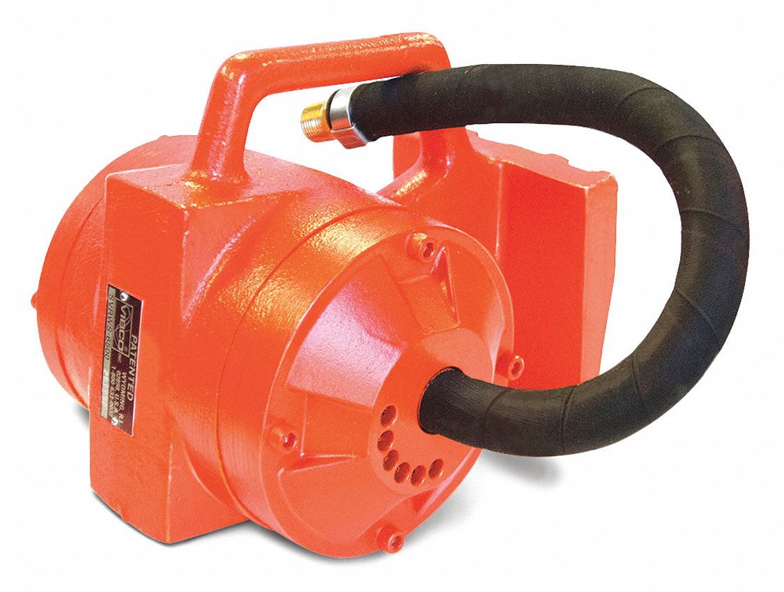 VIBCO Pneumatic Vibrator, 7200lb, 8800vpm, 100psi 4HV43SVRWS6500