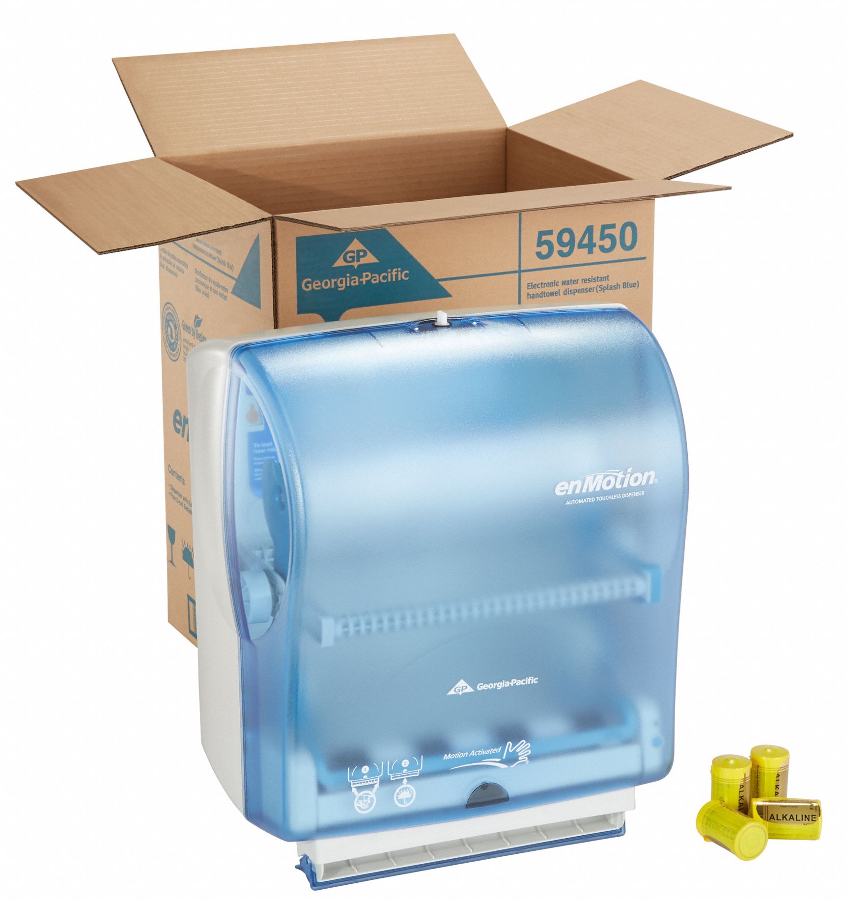 Paper Towel Dispenser, enMotion(R), Blue, (1) Roll w