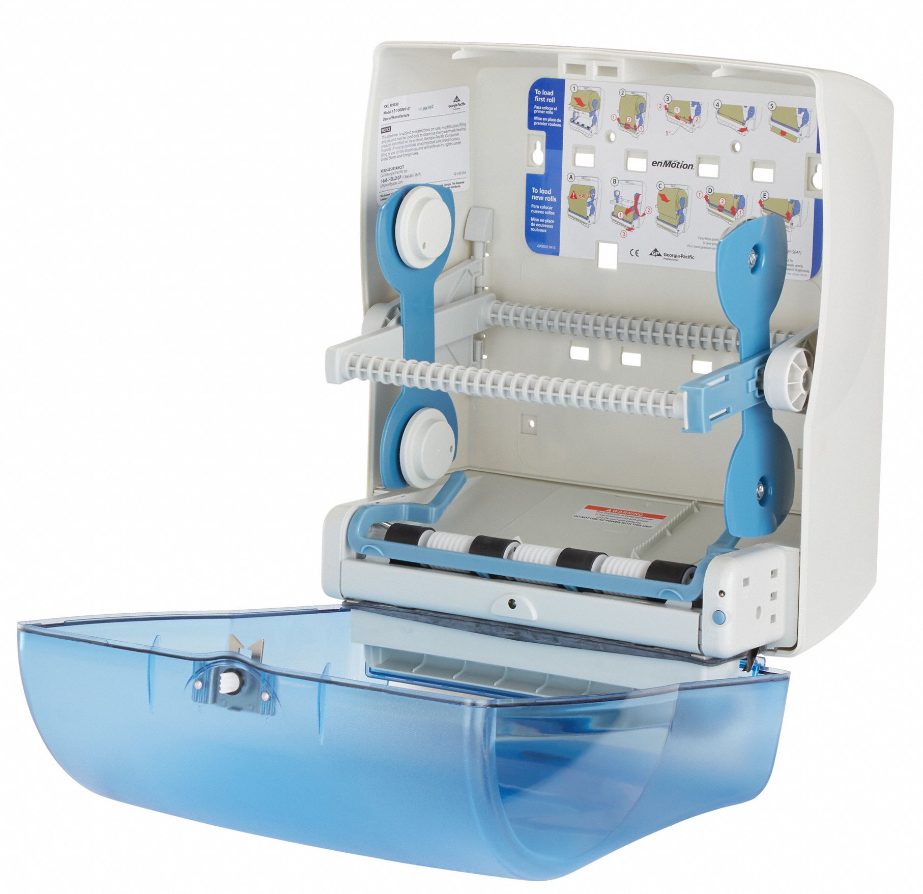 Paper Towel Dispenser, enMotion(R), Blue, (1) Roll w