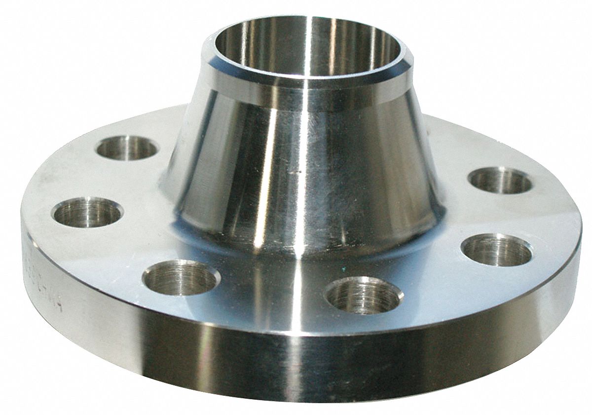 Schedule 40 Weld Neck Flange, 304/304L Stainless Steel, Pipe Flange