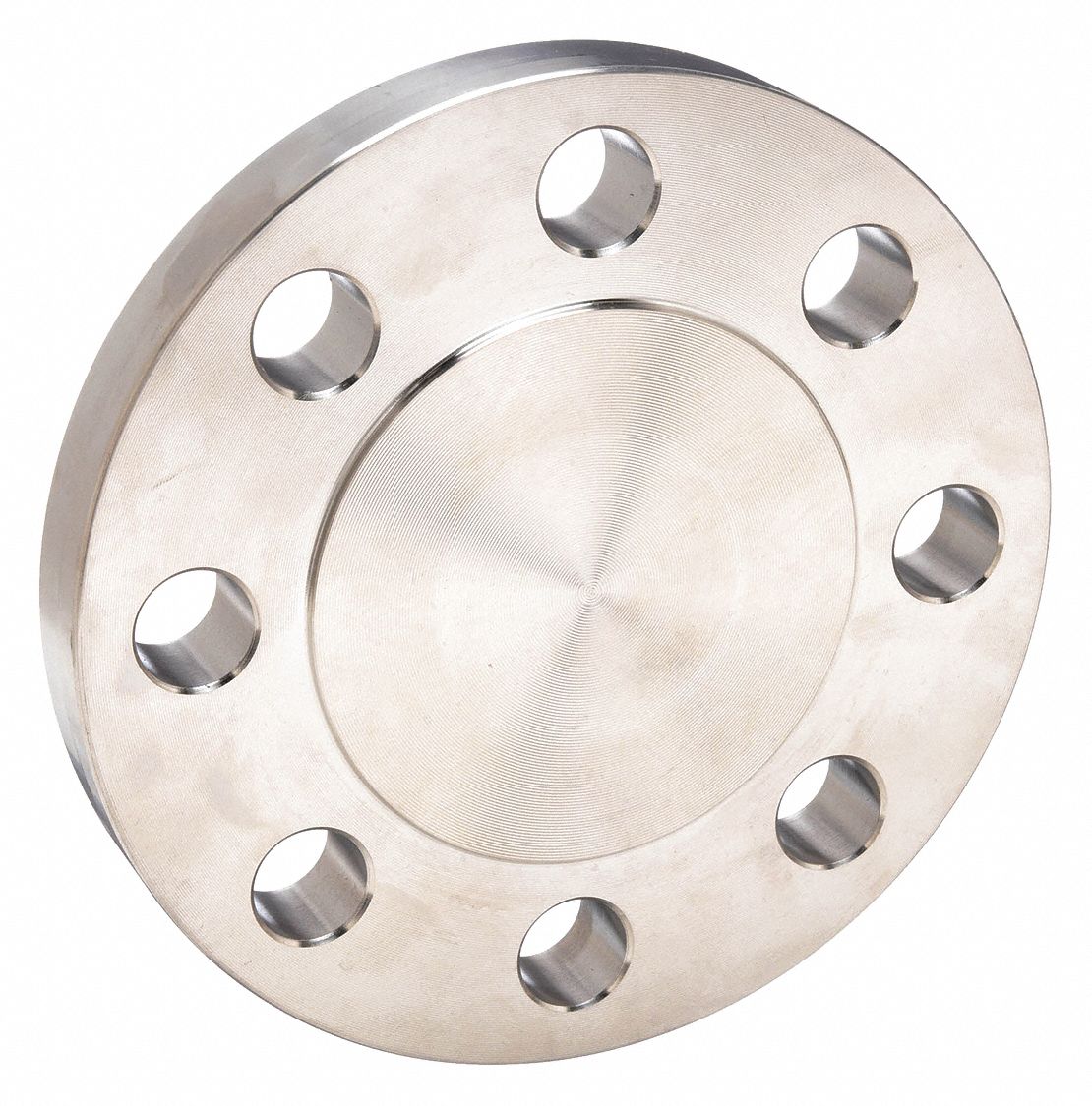 Pipe Flange: Blind Flange, 304/304L Stainless Steel, 2 in Pipe Size, 6 1/2 in Flange Outside Dia