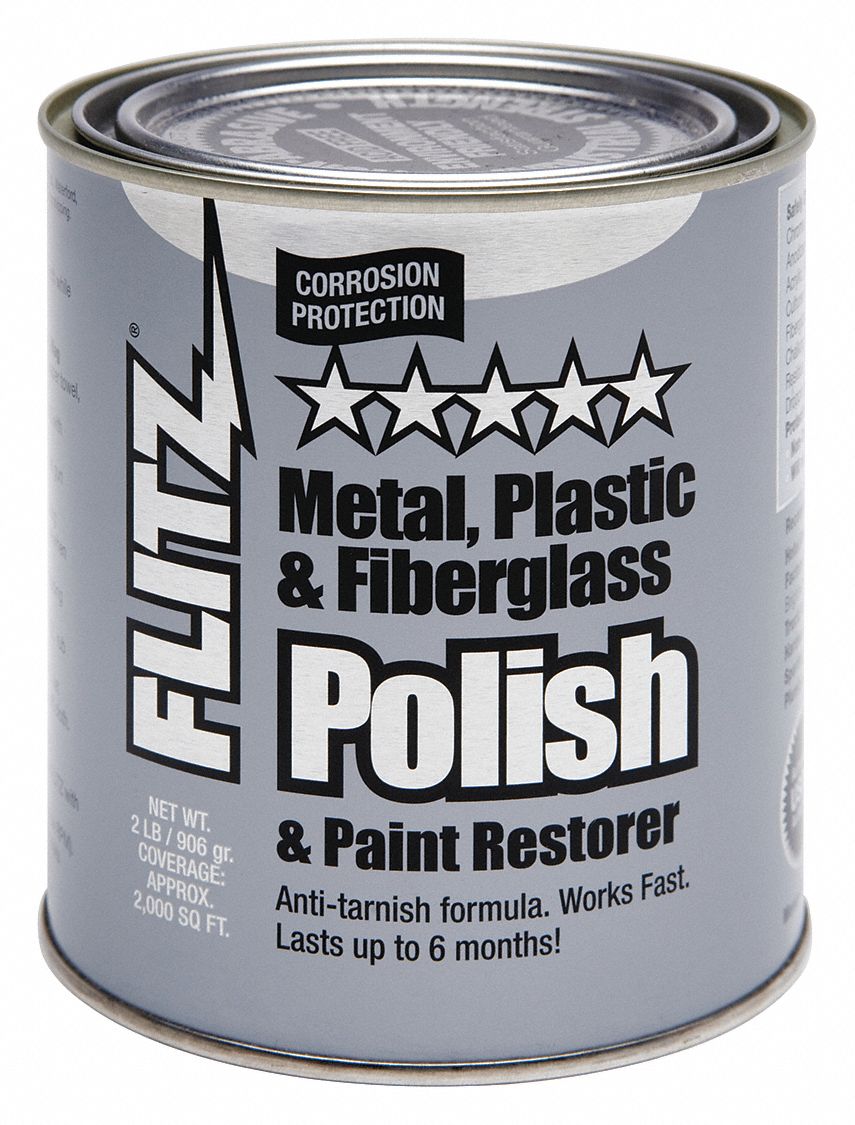 Metal Restorer: Non-Aerosol Can, 2 lb Container Size, Ready to Use, Liquid