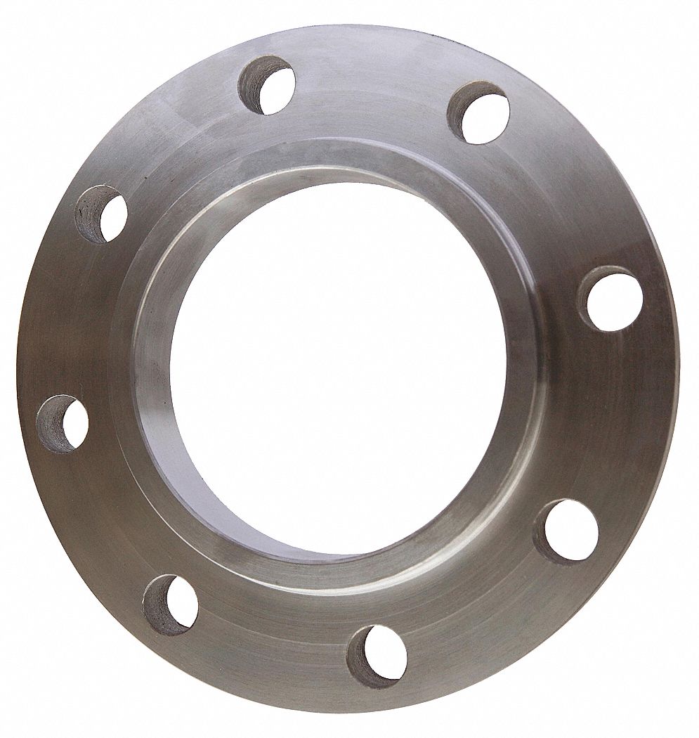 GRAINGER APPROVED 316 Stainless Steel Slip-On Flange, Welded, 4 in Pipe ...