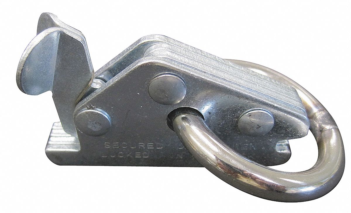E-FITTING, ½ IN W, 2,000 LB, SILVER, 12 PK