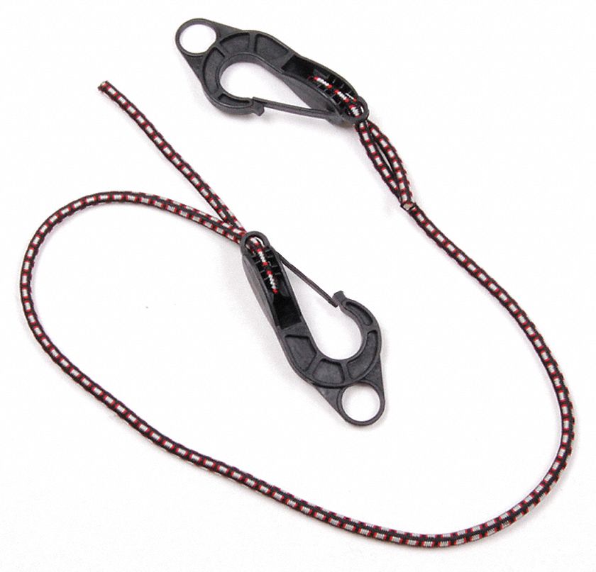 4HXC7 - Adjustable Bungee Cord S-Hook 36 in.L