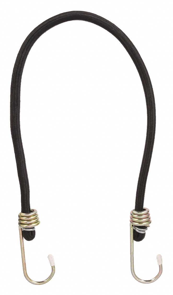 BUNGEE CORD,HOOK,18 IN.L,5/16 IN.D