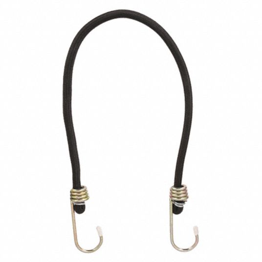 J-Hook, 2 1/2 in Hook Lg, Bungee Cord - 4HXD7