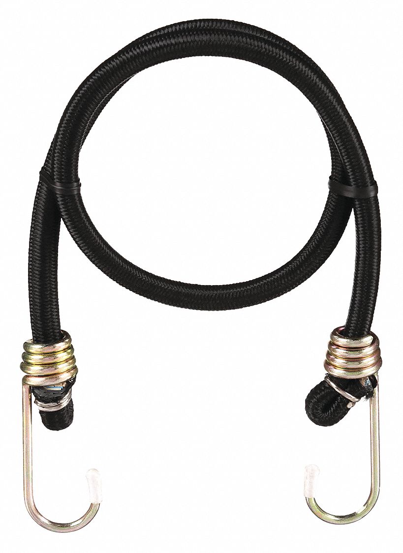 BUNGEE CORD,HOOK,24 IN.L,5/16 IN.D