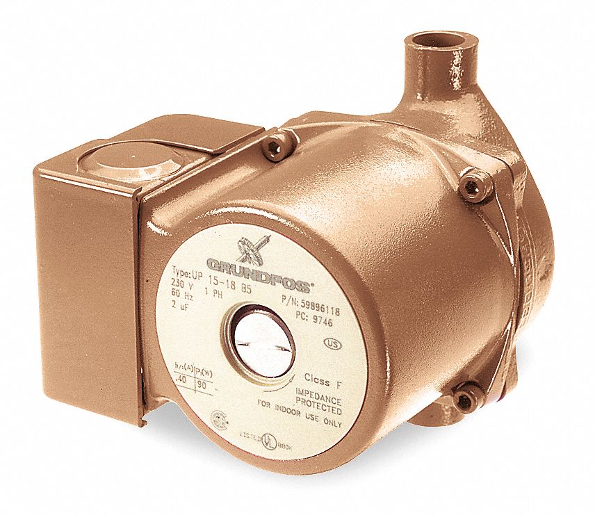grundfos bronze pump with timer