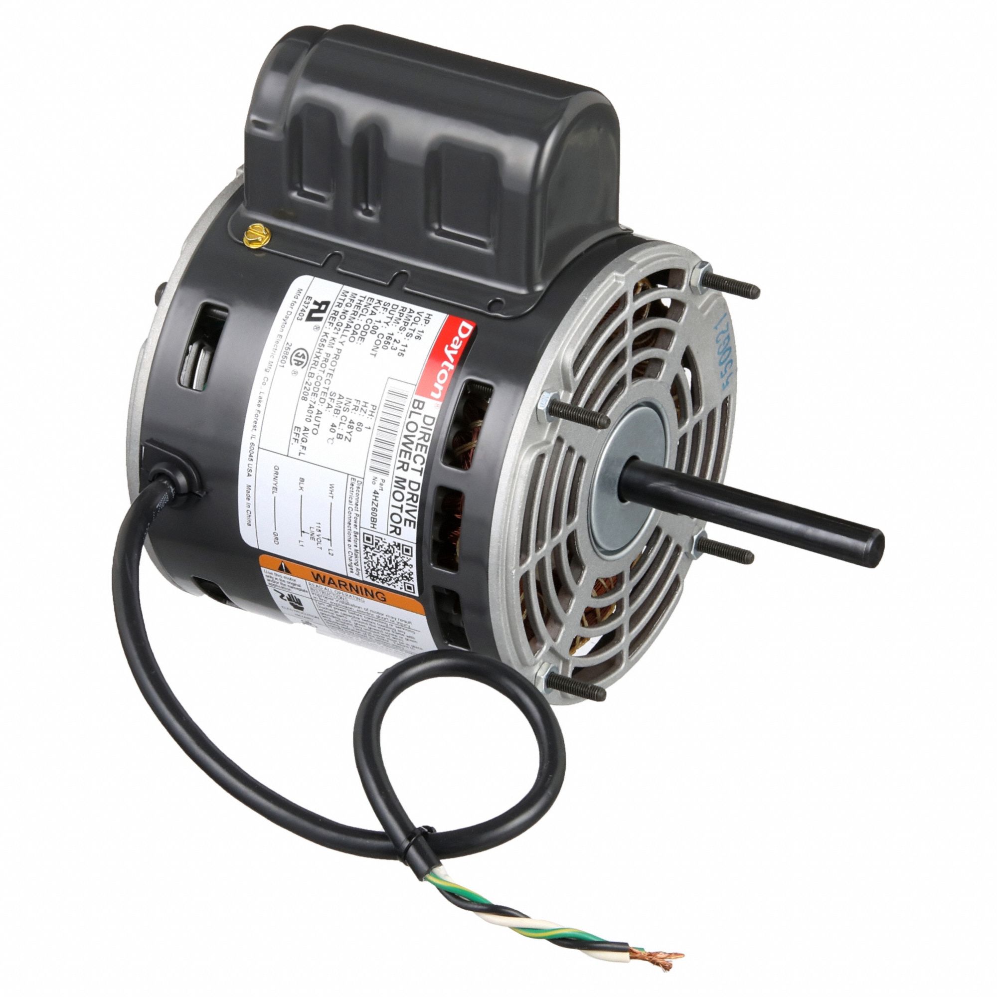 VENTIL MOTR 1/6HP115V1650TR/MIN ODP