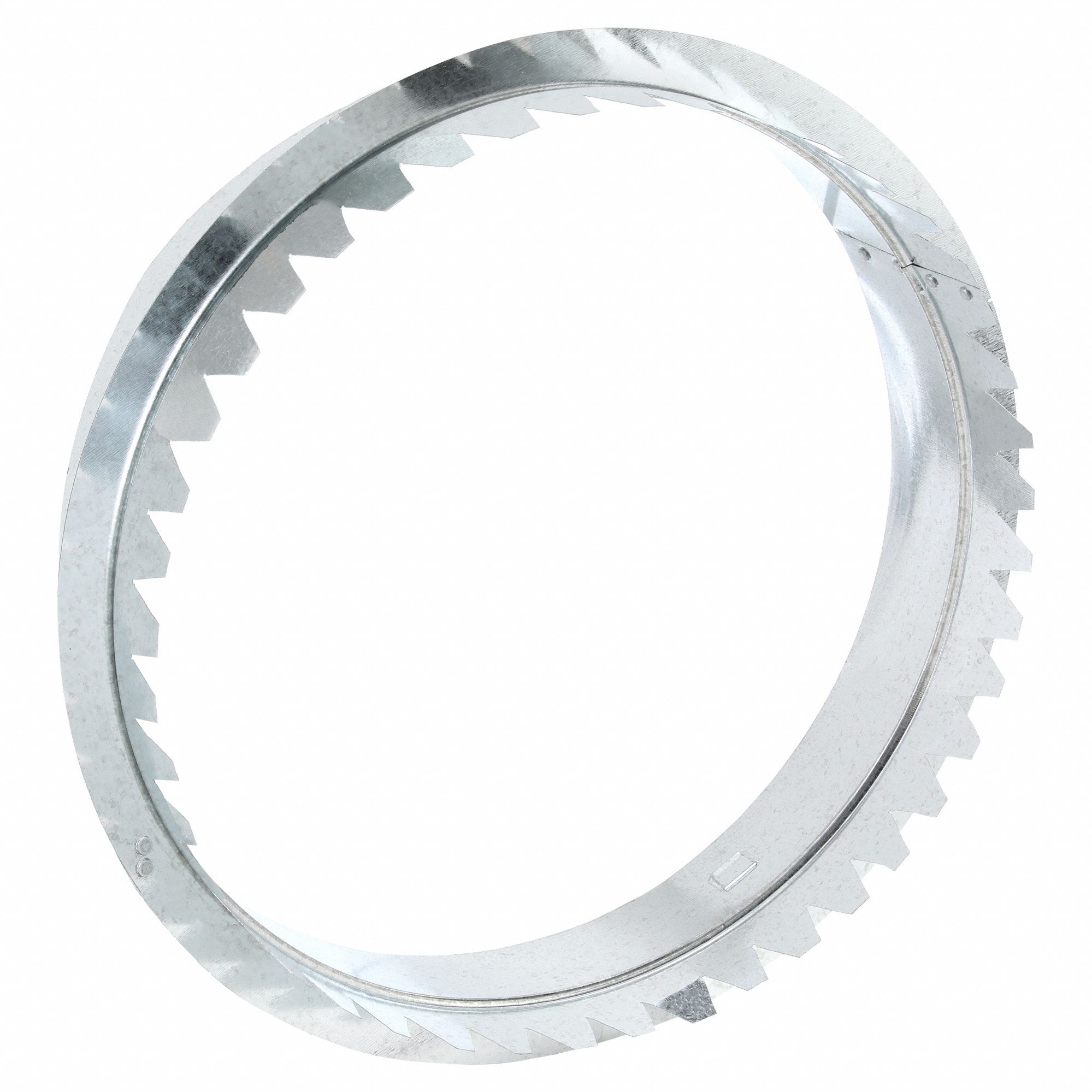 SNAP-ON COLLAR, FOR 14 IN NOMINAL DUCT DIAMETER, 13¾ IN DIAMETER, 4 IN OVERALL H, STEEL