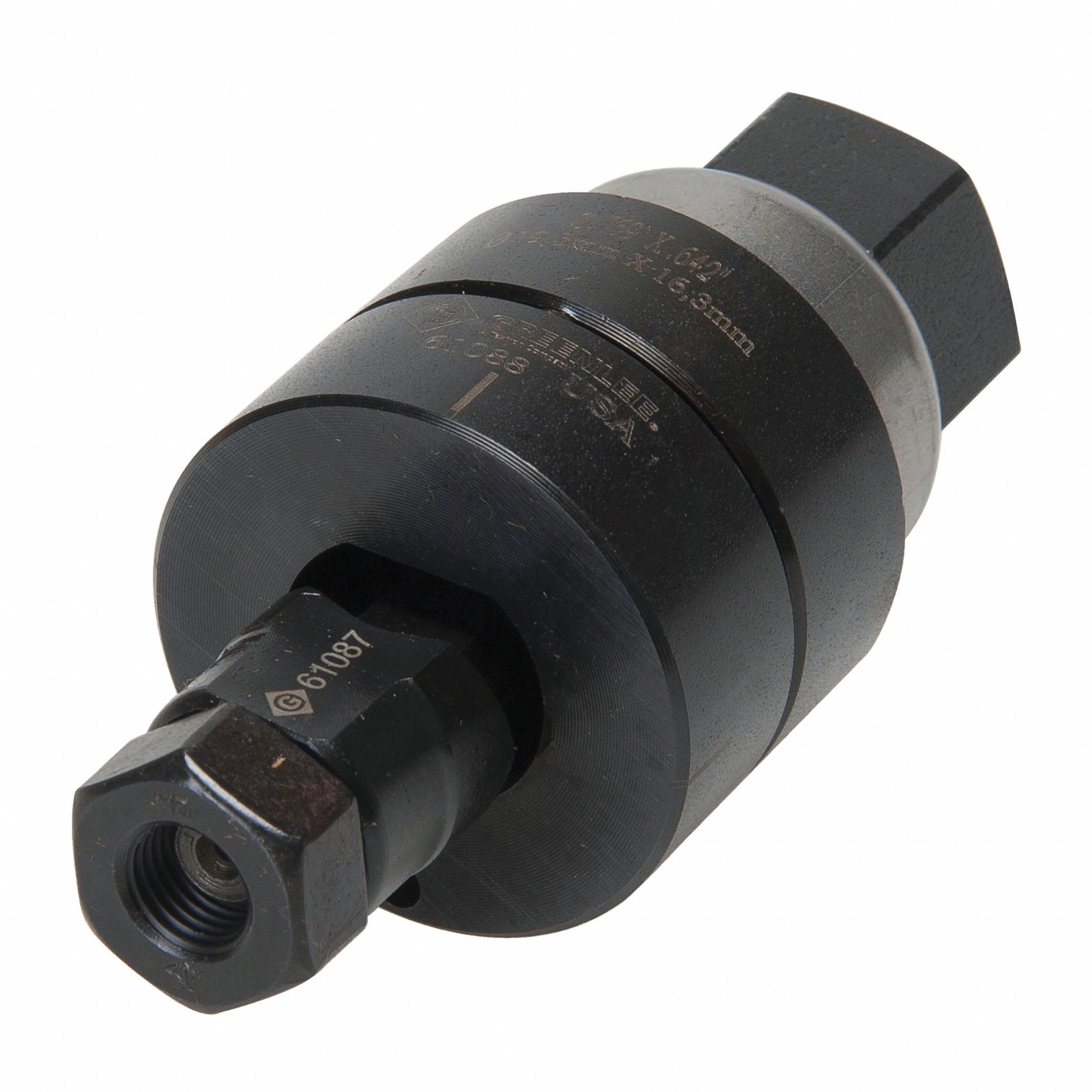 GREENLEE Knockout Punch and Die Kit 14 ga Sheet Metal Capacity (Steel