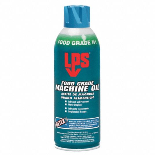Food Grade Machine Oil,Aerosol,16 oz. Grainger