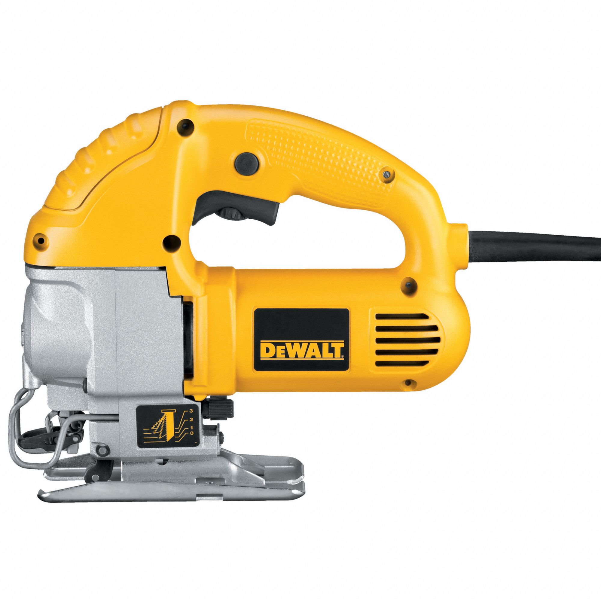 DEWALT Jig Saw, TShank, UShank, 5.5A, Top Handle 4JB80DW317K