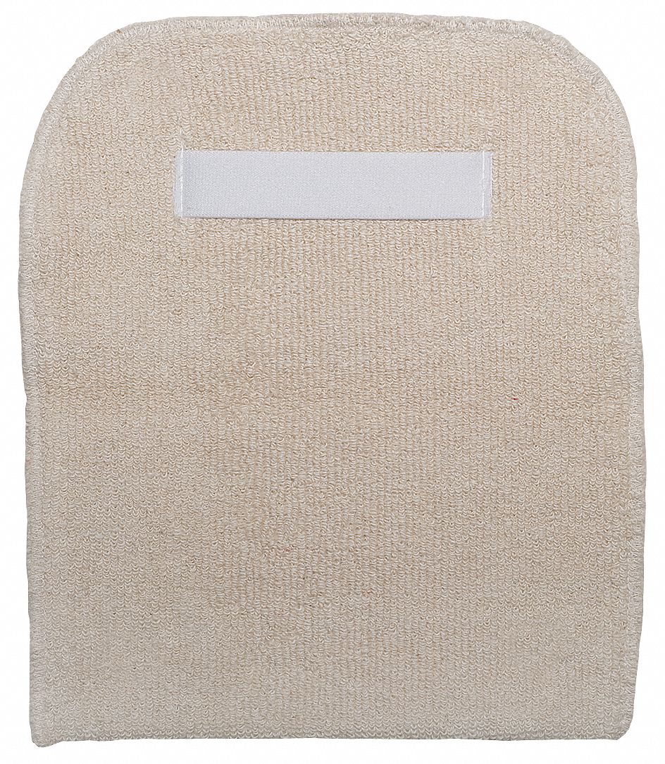 4JD55 - Bakers Pad White Terry Cloth