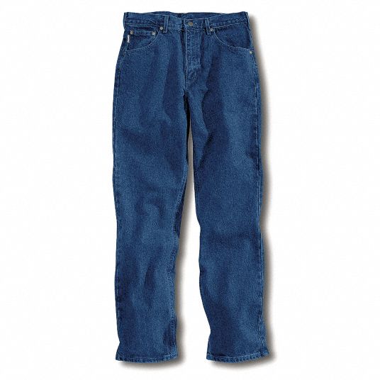 CARHARTT, Men's, Tapered Jeans, Relaxed Fit Jeans 9CV51B17DST 34 34