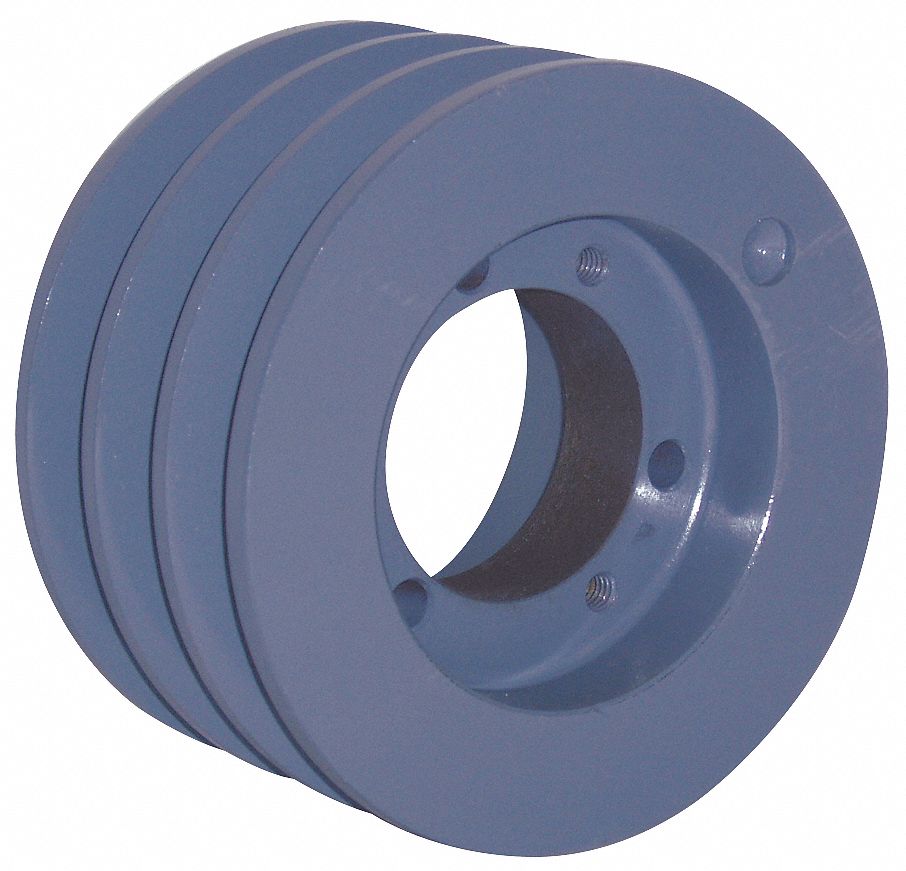 DAYTON Quick Detachable Bushed Bore Standard V-Belt Pulley, For V-Belt ...