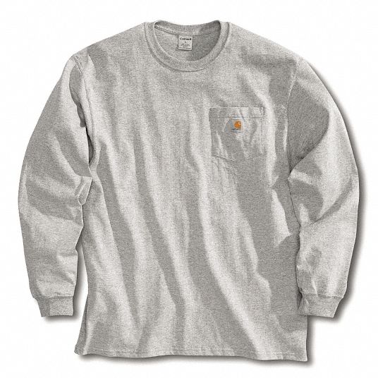 Carhartt long sleeve store grey