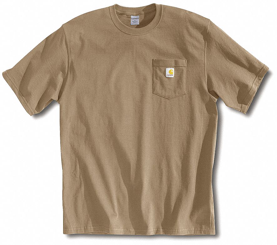 CARHARTT, Men's, M, T-Shirt - 4JFL2|K87-DES MED REG - Grainger