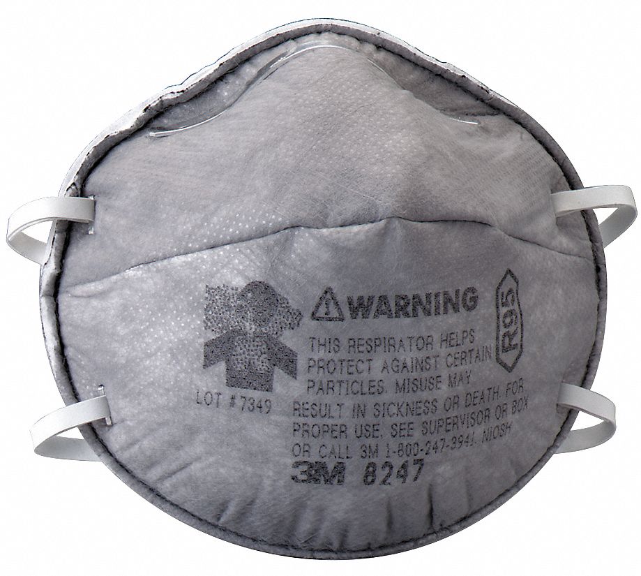 Disposable Respirator,R95,OV,PK20