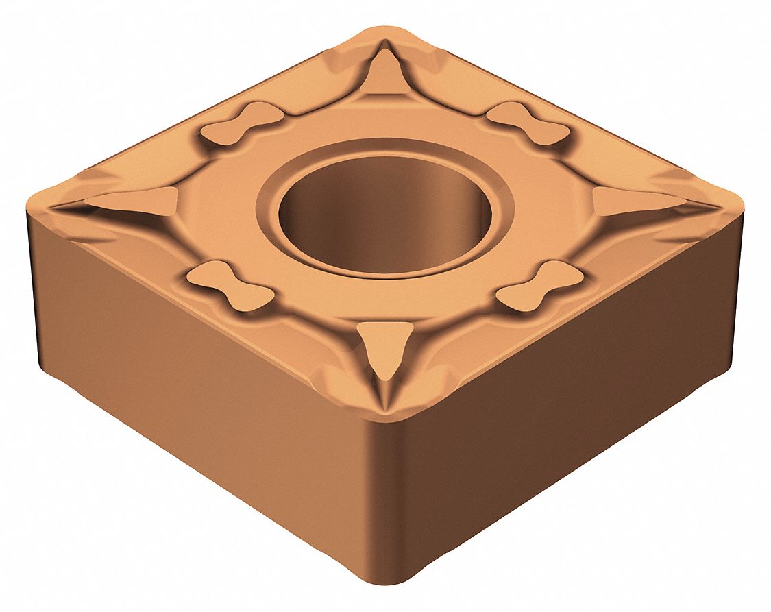 SANDVIK COROMANT, 0.500 in Inscribed Circle, Neutral, Turning Insert