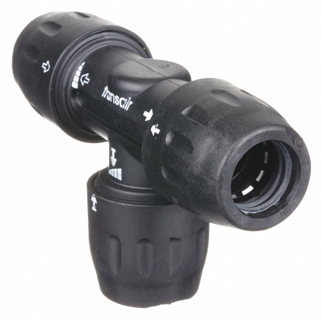 TUBING FITTING: POLYAMIDE, PUSH-TO-CONNECT X PUSH-TO-CONNECT X PUSH-TO-CONNECT, METRIC
