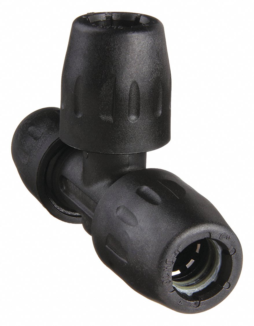 TUBING FITTING: POLYAMIDE, PUSH-TO-CONNECT X PUSH-TO-CONNECT X PUSH-TO-CONNECT, METRIC