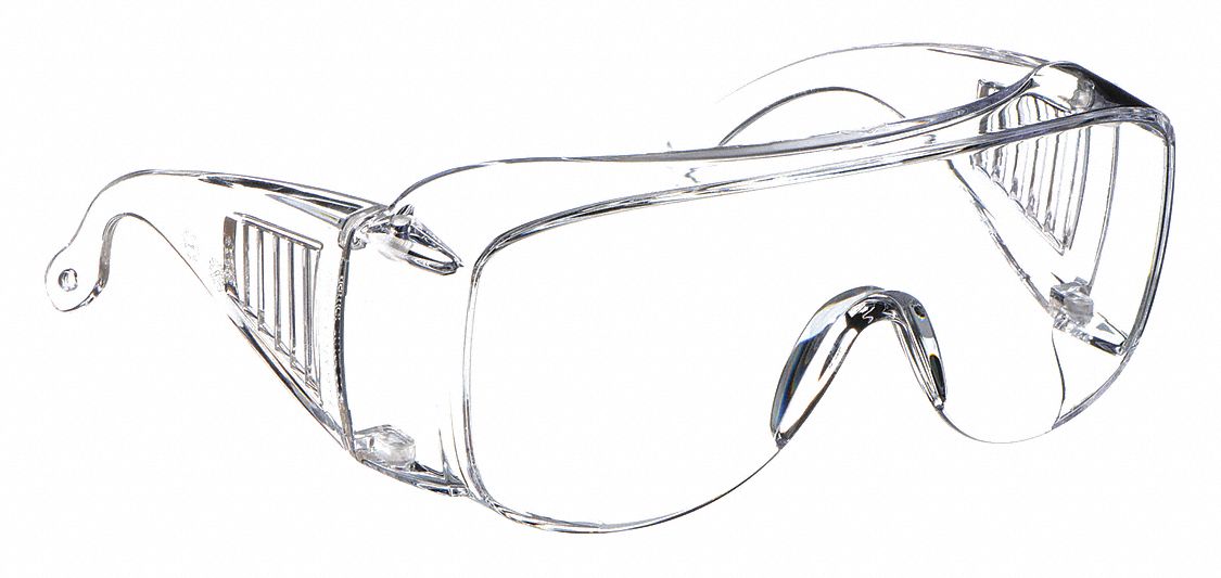CONDOR, Anti-Scratch, Frameless, Safety Glasses - 4JND5|4JND5 - Grainger