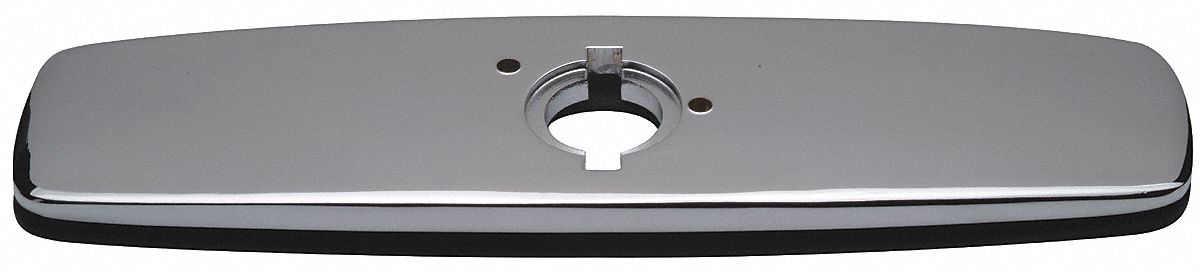 Trim and Cover Plate: For Z6000 Series, Zinc, Chrome Finish, 8 in Overall Wd, 8 in Overall Lg