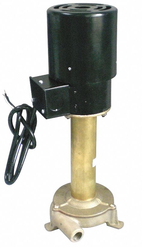 Machine Tool Pump: 1/25 hp, 230V AC, 500 SUS Max Visc, 7.1 gpm Max Flow, NPT Connection