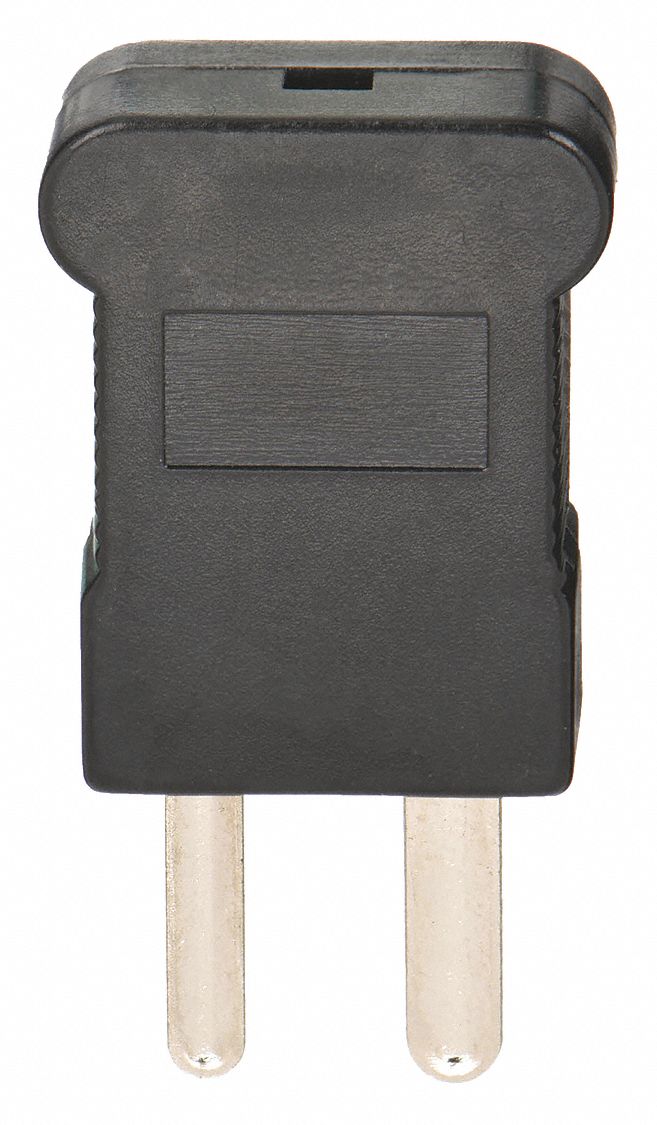 THERMOCOUPLE PLUG, PLUG, BLACK, FOR TYPE J THERMOCOUPLE TYPE, 2 PK