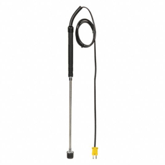 Thermocouple, Type K, Surface Temperature Probe - 4CB76