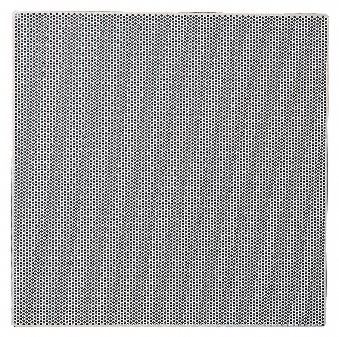 AMERICAN LOUVER STR-PERF-2238-2PK Square Perforated Ceiling Tile Diffuser White 