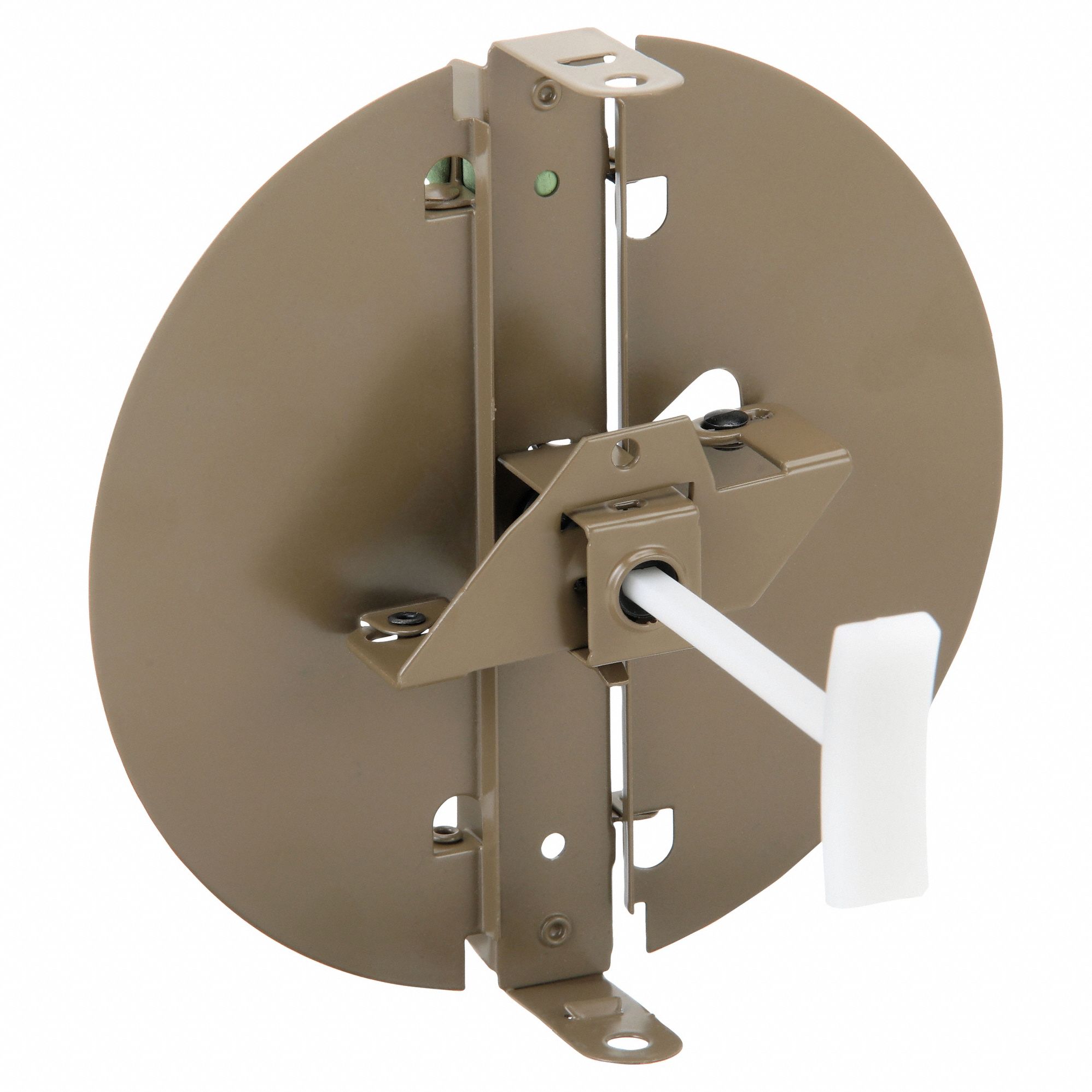 SNAP-ON CONTROL DAMPER, FOR 6 IN NOMINAL DUCT DIA, 5¾ IN DIA, SNAP-ON MOUNTING - BROAD