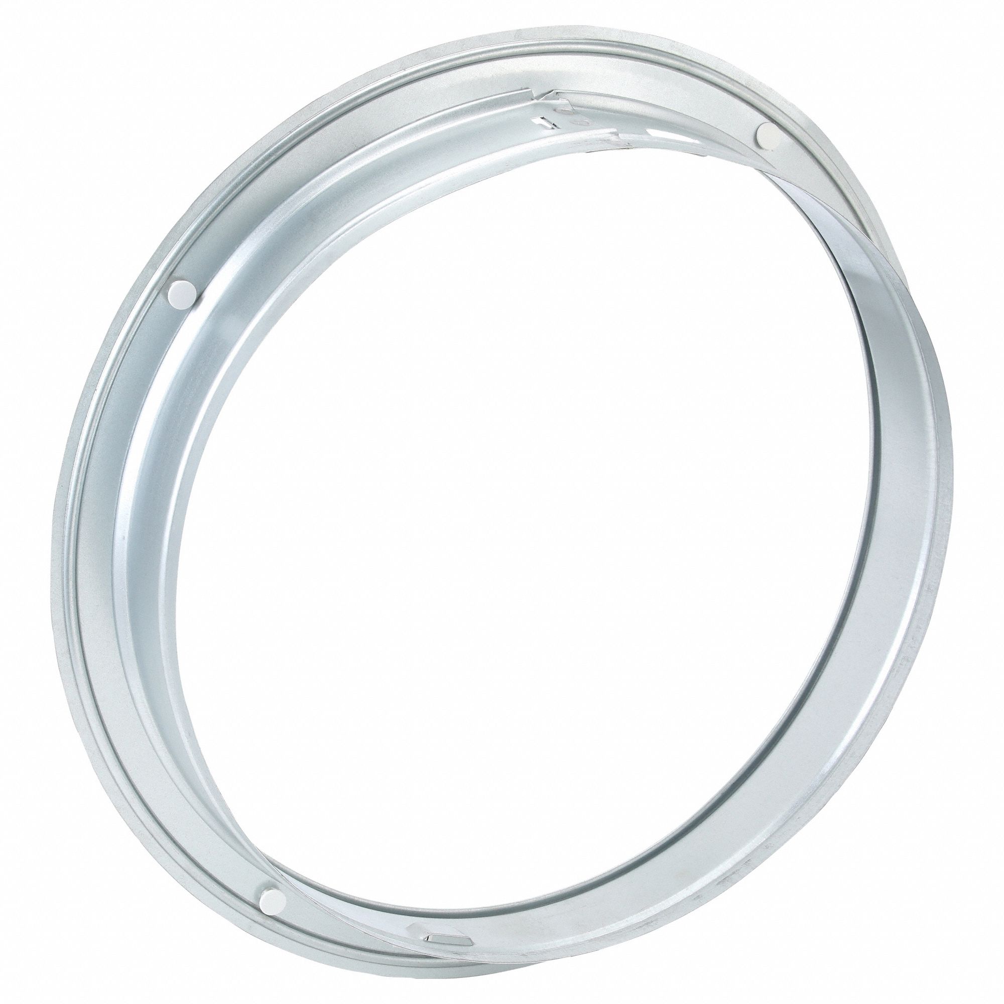 SNAP-ON COLLAR, FOR 12 IN NOMINAL DUCT DIAMETER, 14 IN DIAMETER, 2 IN OVERALL H, STEEL