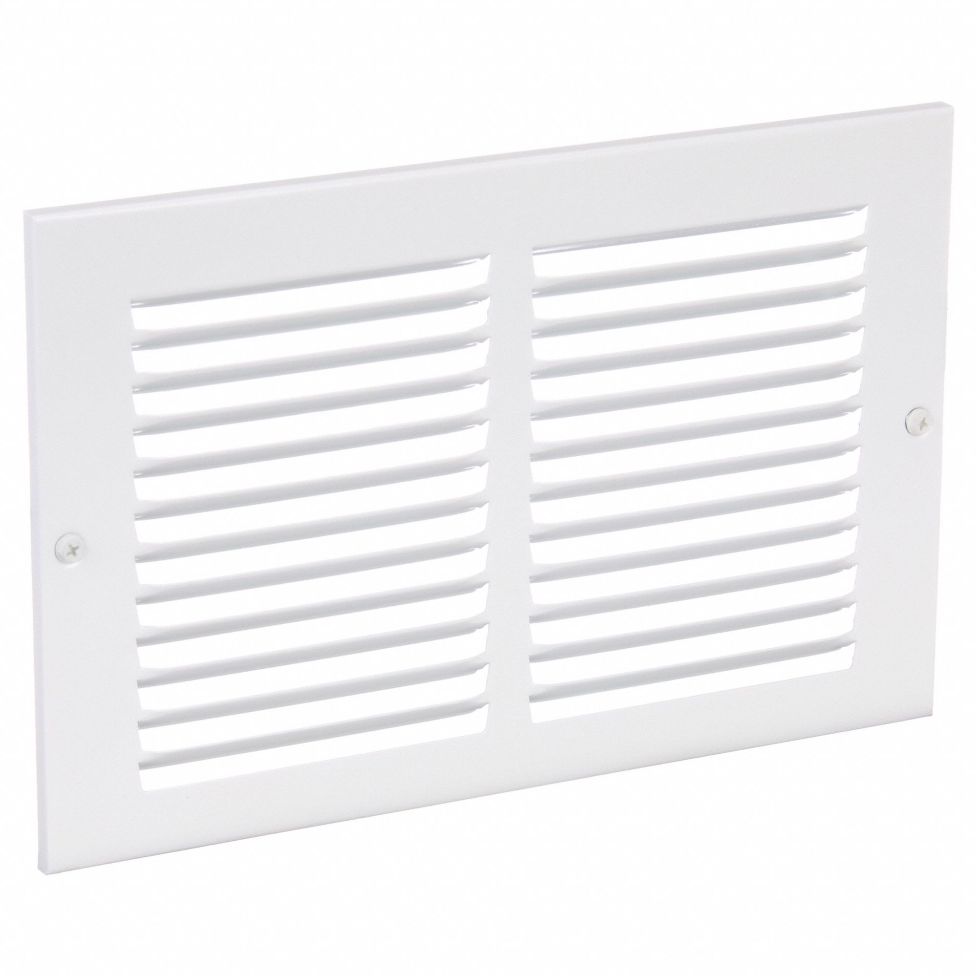 Louvered Grille, White, Return Air Grille - 4JRR6|4JRR6 - Grainger