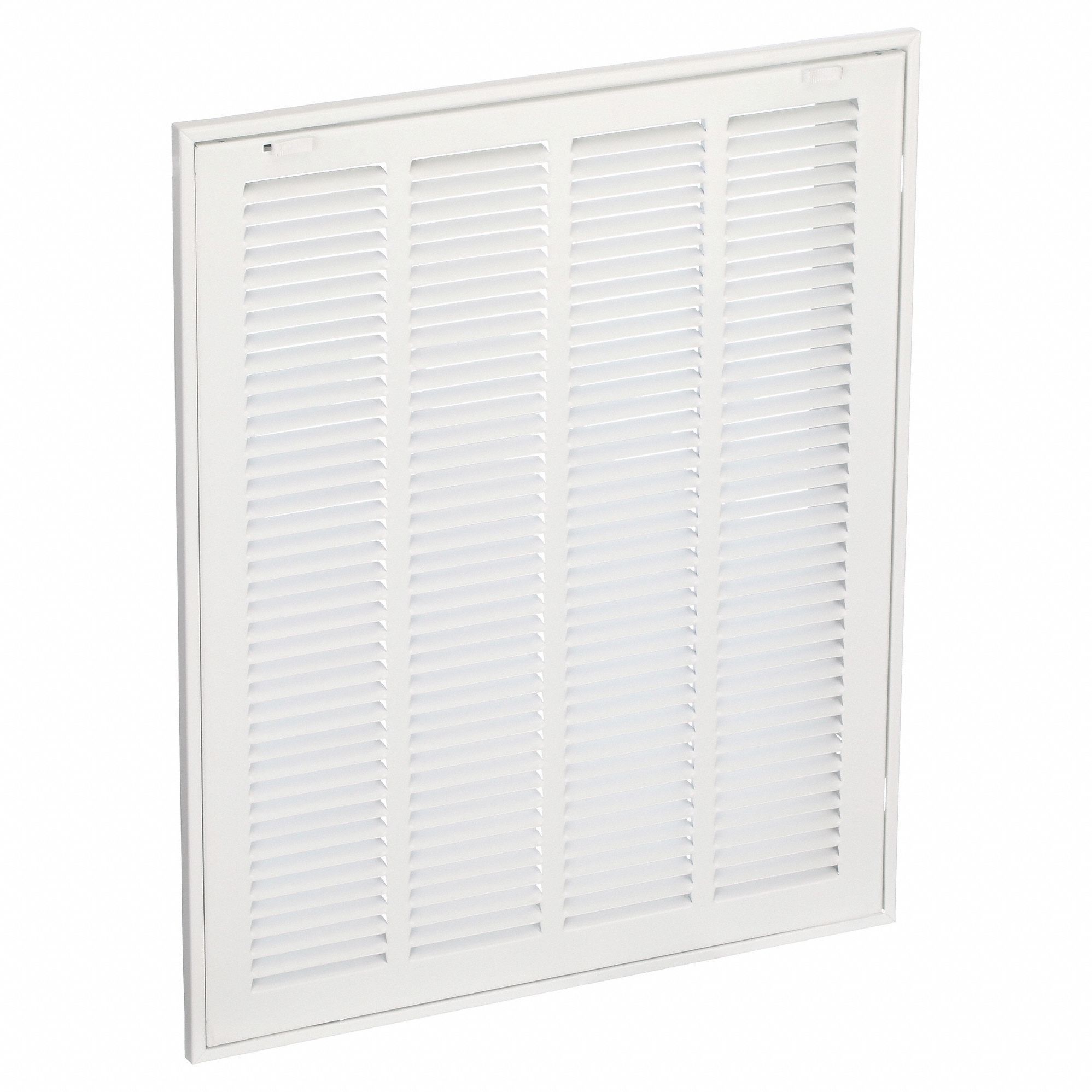 Louvered Grille, White, Filtered Return Air Grille - 4JRT6|4JRT6 - Grainger