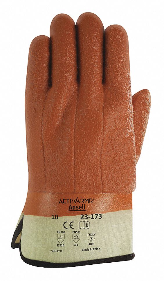 ansell pvc gloves