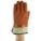 POLARIS COATED WINTER GLOVES, TAN, WING THUMB, SZ 10