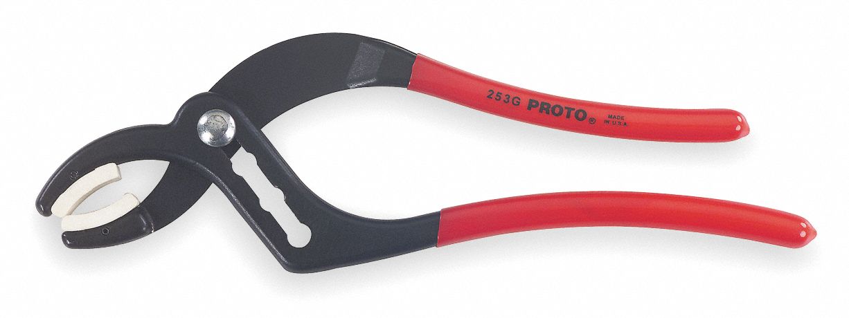 CANNON PLUG PLIERS, STANDARD CUSHION GRIP, 9½ IN L, 0.54 LB WEIGHT