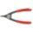 RETAINING RING PLIER, EXTERNAL/INTERNAL, FOR ⅜ IN TO 9/16 IN BORE DIA, 0.038 IN TIP DIA, 6 TO 8 IN