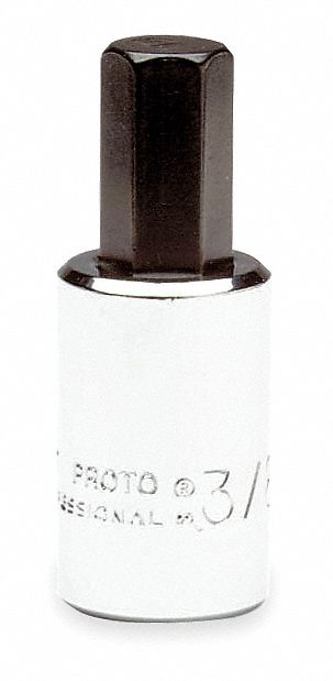 DOUILLE EMBOUT HEX COURT 3/8X3/8