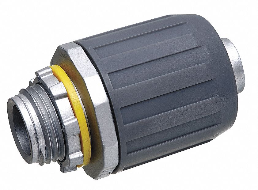 Noninsulated Connector,1/2 In.,Zinc
