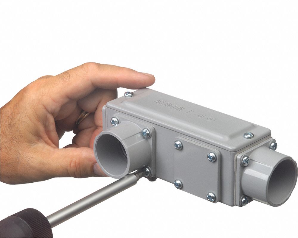 ARLINGTON Conduit Outlet Body, 3 In. 4JWJ8937NM Grainger