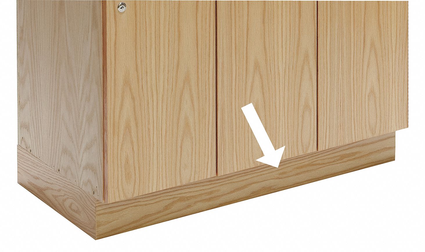 Pedestal Base: 36 in x 18 in x 4 in, 36 in Footplate Wd, Full, 1 Bases/Pedestal, Lacquer