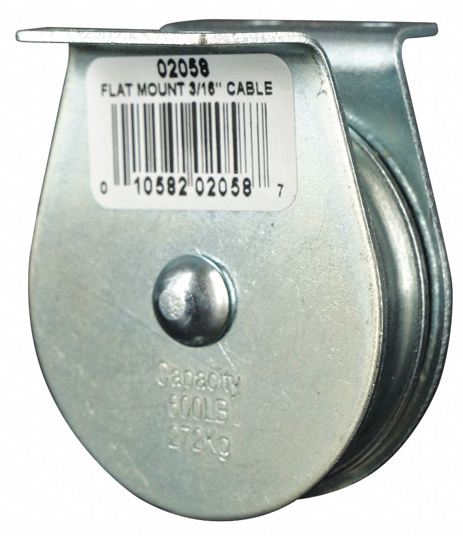 steel cable pulley