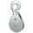PULLEY BLOCK, SWIVEL, UPRIGHT MOUNT, PULLING, 800 LB WORKING LOAD LIMIT, WIRE ROPE