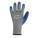 COATED GLOVES, XL (10), ANSI CUT LEVEL A2, DIPPED PALM, LATEX, COTTON, 10 GA