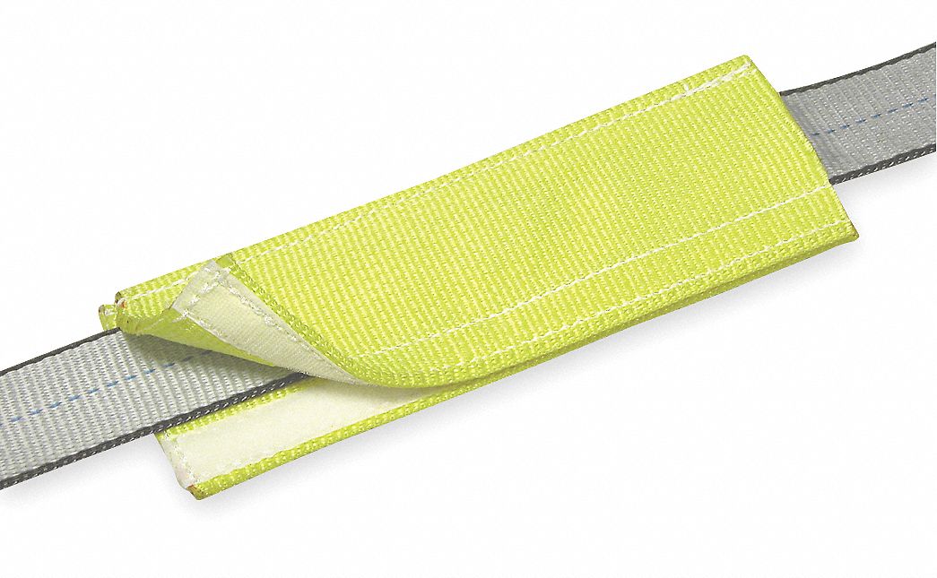 4JY68 - Wear Pad 4 In X 12 In Yellow